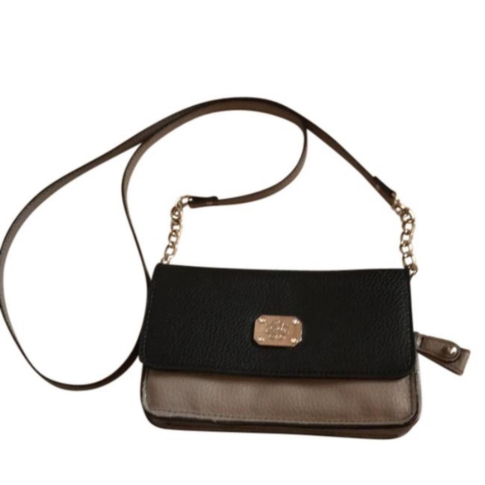 Black & Gray Crossbody purse